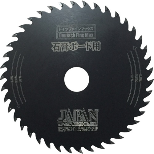 チップソージャパン　ドイツファインマックス石膏ボード用　１２５×４２Ｐ　ＳＢ－１２５Ｆ　１枚1