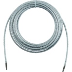 ＴＲＵＳＣＯ　手動ウインチ用ワイヤーΦ９×１０Ｍ用（切りっ放し）　ＷＷ９－１０　１本