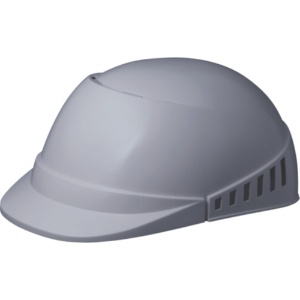 ミドリ安全　軽作業帽　通気孔付　ＳＣＬ－１００Ａ　グレー　ＳＣＬ－１００Ａ－ＧＹ　１個1
