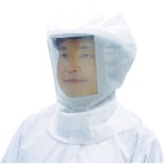 ＴＲＵＳＣＯ　使い捨て頭巾　ヘルメット対応型　ＴＤＨ－０２　１袋（１０枚）