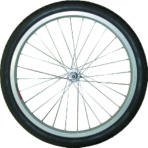 ＴＲＵＳＣＯ　ＴＨＲ－５５０３用　ノーパンクタイヤ　前輪用　ＴＨＲ－５５０３ＴＩＲＥ－Ｆ　１本