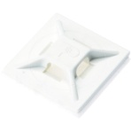 パンドウイット　マウントベース　ゴム系粘着テープ付き　白　ＡＢＭＭ－Ａ－Ｄ　１袋（５００個）