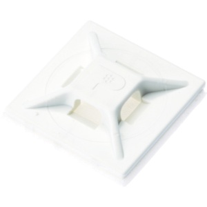 パンドウイット　マウントベース　アクリル系粘着テープ付き　白　ＡＢＭＭ－ＡＴ－Ｃ　１袋（１００個）1