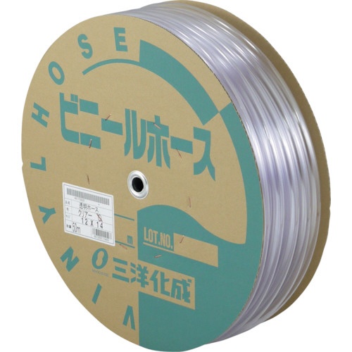 三洋化成　透明ホース　１２×１４　５０ｍドラム巻　ＴＭ－１２１４Ｄ５０Ｔ　１巻1