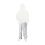 ＴＲＵＳＣＯ　不織布使い捨て保護服ズボン　Ｌ　ＴＰＣ－Ｚ－Ｌ－８０　１袋（８０着）