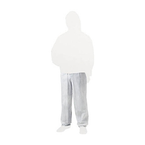 ＴＲＵＳＣＯ　不織布使い捨て保護服ズボン　Ｌ　ＴＰＣ－Ｚ－Ｌ－８０　１袋（８０着）1