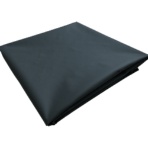 TRUSCO ターポリンシート ブラック 1800×1800 0.35mm厚 TPS1818-BK 1枚