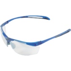 ＴＲＵＳＣＯ　二眼型セーフティグラス　（フィットタイプ）　クリア／ブルー　ＴＳＧ－８２１２Ｂ　１個