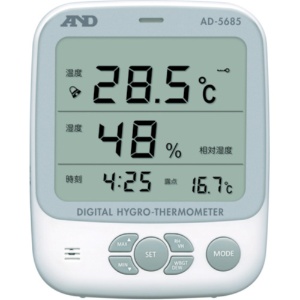 Ａ＆Ｄ　環境温湿度計　ＡＤ５６８５　１個1