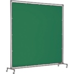 ＴＲＵＳＣＯ　溶接遮光フェンス　２０２０型単体　深緑　ＹＦＡ－ＤＧ　１台