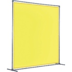 ＴＲＵＳＣＯ　溶接遮光フェンス　２０２０型単体　固定足　黄　ＹＦＡＫ－Ｙ　１台