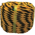 ユタカメイク　ロープ　標識ロープ（ＯＢ）　９×３０　ＹＥＢ－９３０　１巻