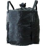 吉野　コンテナバッグ丸型　黒色バッグ　ＹＳ－ＣＢ－ＪＤ－２　ＢＬＡＣＫ　１枚