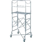 藤本工業　フジステージＦ１２－１９Ｒ手摺付セット　Ｆ１２－１９Ｒ－Ａ　１台