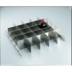 ＴＲＵＳＣＯ　耐震薬品庫　ＳＹＷ型用仕切板セット　１Ｌビン×２５本用　ＳＹＷ－１０００ＳＳ　１個