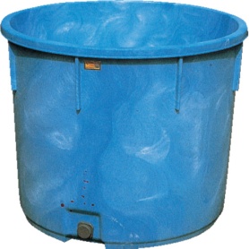 ダイライト　Ｔ型丸型容器　（液出口付２０Ａ）　Ｔ３００Ｆ　１個