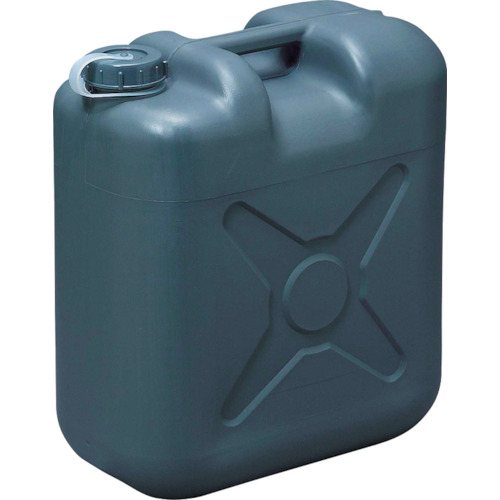 たのめーる】瑞穂化成工業 扁平缶片口グレー20L 0193GY 1個の通販