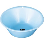 新輝合成　フロート湯桶Ｎ２５　フック穴付　ブルー　０７７４２　１個