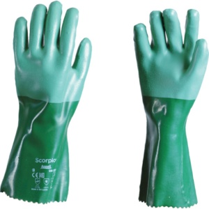 アンセル　耐薬品手袋　スコーピオ　０８－３５４　ＸＬサイズ　０８－３５４－１０　１双1