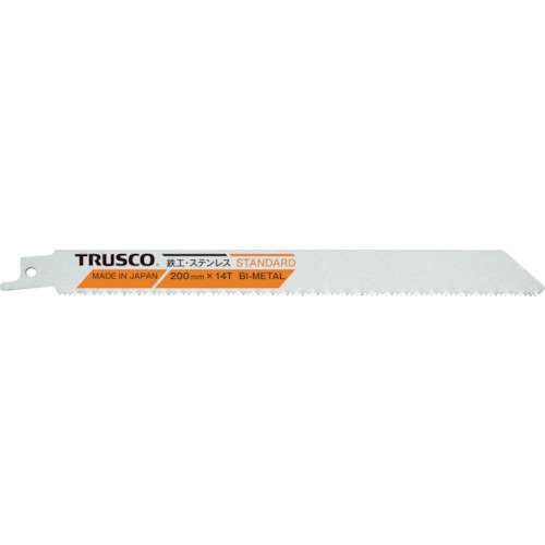 【クリックで詳細表示】TRUSCO バイメタルセーバーソーブレード 200mm×0.9厚×18山 TBS-200-18-5P 1パック(5枚) TBS-200-18-5P