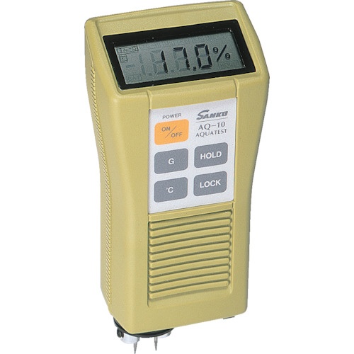 サンコウ電子研究所　電気式水分計直流電気抵抗式超小型プローブ一体タイプ木材水分計　ＡＱ－１０　１個1