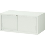ＴＲＵＳＣＯ　スタンダード書庫（Ｄ５１５）　スチール引違　８８０×Ｈ３９０　Ｎ１０３ＤＷ　１台