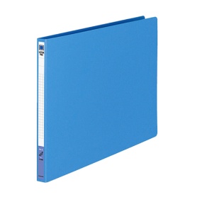 コクヨ　レターファイル（色厚板紙）　Ｂ４ヨコ　１２０枚収容　背幅２０ｍｍ　青　フ－５５９Ｂ　１冊