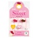 プラス　メクリッコ　Ｓｗｅｅｔ　ハート１　Ｍ　チョコ・レッド・パールローズ　ＫＭ－３０２ＳＡ－３　１袋（３個：各色１個）1