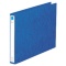 リヒトラブ　リングファイル　Ｂ４ヨコ　２穴　２００枚収容　背幅３５ｍｍ　藍　Ｆ－８３４　１冊