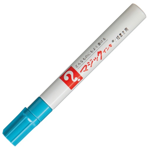 寺西化学　油性マーカー　マジックインキ　Ｎｏ．５００（細書き用）　空色　Ｍ５００－Ｔ１１　１本1