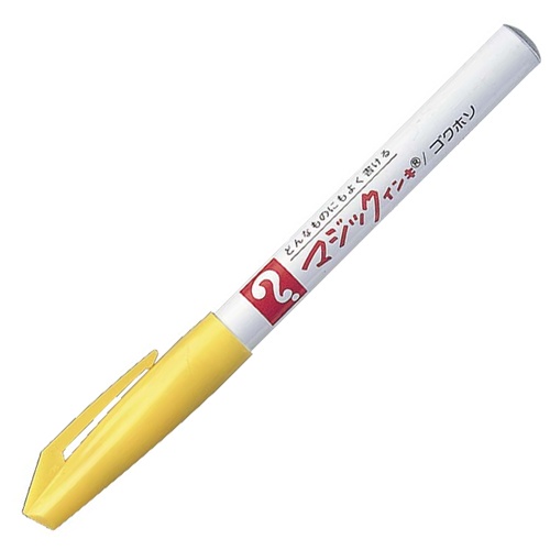 寺西化学　油性マーカー　マジックインキ　Ｎｏ．７００　極細　０．７ｍｍ　黄色　Ｍ７００－Ｔ５　１本1