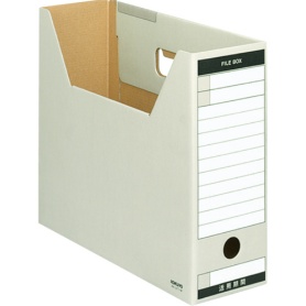 コクヨ　ファイルボックス－ＦＳ（Ｔタイプ）　Ａ４ヨコ　背幅１０２ｍｍ　グレー　Ａ４－ＬＦＴ－Ｍ　１冊
