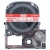 キングジム　テプラ　ＰＲＯ　テープカートリッジ　マグネットテープ　２４ｍｍ　白／赤文字　ＳＪ２４ＳＲ　１個