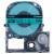 キングジム　テプラ　ＰＲＯ　テープカートリッジ　キレイにはがせるラベル　１２ｍｍ　緑／黒文字　ＳＣ１２ＧＥ　１個