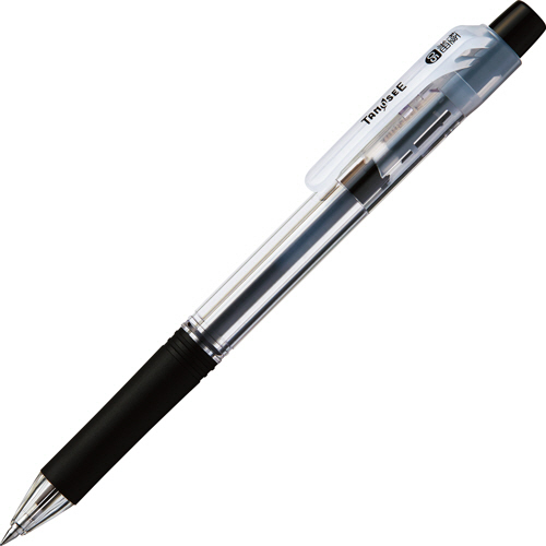 【クリックでお店のこの商品のページへ】TANOSEE ノック式油性ボールペン ロング芯タイプ 0.5mm 黒 1本 BK125OTSA