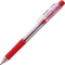 ＴＡＮＯＳＥＥ　ノック式油性ボールペン　ロング芯タイプ　１．０ｍｍ　赤　１本