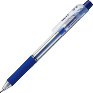 ＴＡＮＯＳＥＥ　ノック式油性ボールペン　ロング芯タイプ　１．０ｍｍ　青　１本1