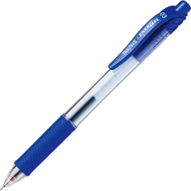 ＴＡＮＯＳＥＥ　ノック式ゲルインクボールペン　ニードルタイプ　０．３ｍｍ　青　１本