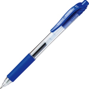 ＴＡＮＯＳＥＥ　ノック式ゲルインクボールペン　０．７ｍｍ　青　１本1