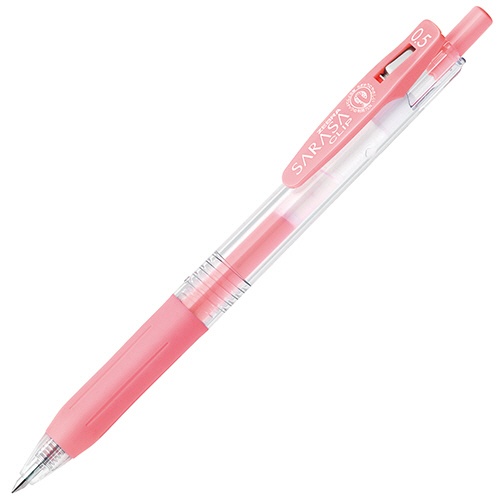 ゼブラ　ジェルボールペン　サラサクリップ　０．５ｍｍ　ミルクレッド　ＪＪ１５－ＭＫＲ　１本1