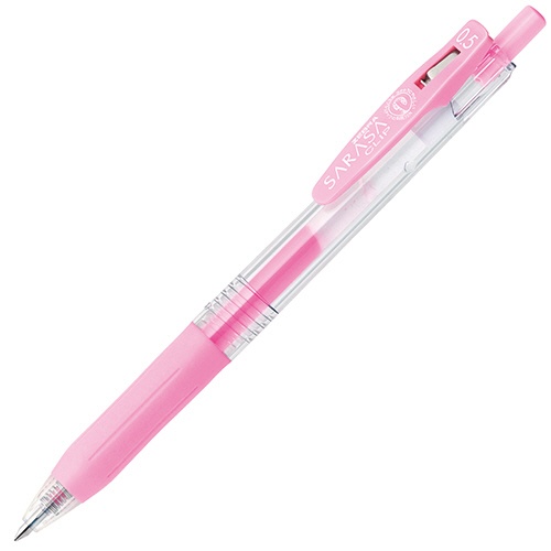 ゼブラ　ジェルボールペン　サラサクリップ　０．５ｍｍ　ミルクピンク　ＪＪ１５－ＭＫＰ　１本1