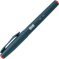 TANOSEE 水性サインペン 0.4mm 赤 1本