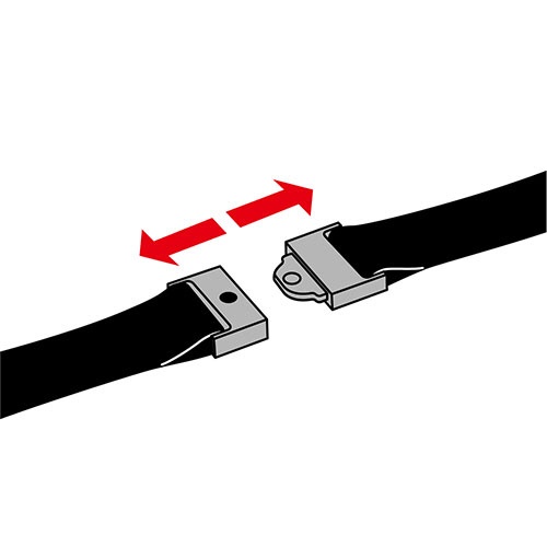 オープン工業　ストラップ　医療用スタッフ　幅１５ｍｍ×９０ｃｍ　赤　ＮＸ－２００Ｐ－ＲＤ　１本3