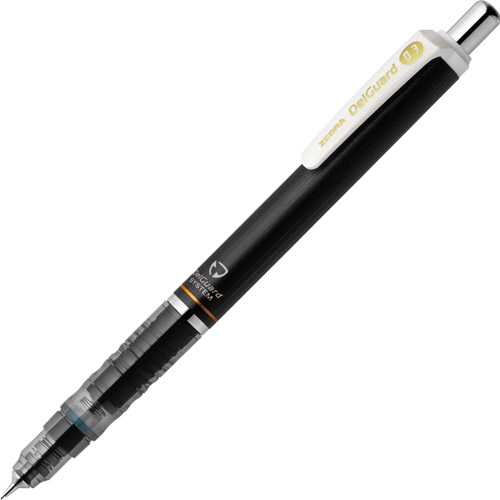 【クリックで詳細表示】ゼブラ シャープペンシル デルガード 0.3mm (軸色：ブラック) P-MAS85-BK 1本 P-MAS85-BK