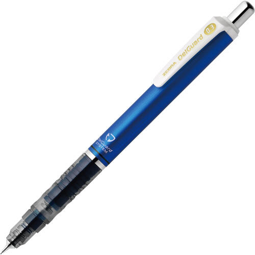 【クリックで詳細表示】ゼブラ シャープペンシル デルガード 0.3mm (軸色：ブルー) P-MAS85-BL 1本 P-MAS85-BL