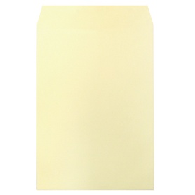 ハート　透けないカラー封筒　角２　パステルクリーム　１００ｇ／ｍ2　〒枠なし　ＸＥＰ４９３　１パック（１００枚）