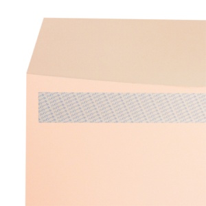 ハート　透けないカラー封筒　ワンタッチテープ付　角２　パステルクリーム　１００ｇ／ｍ2　〒枠なし　ＸＥＰ４７３　１パック（１００枚）2