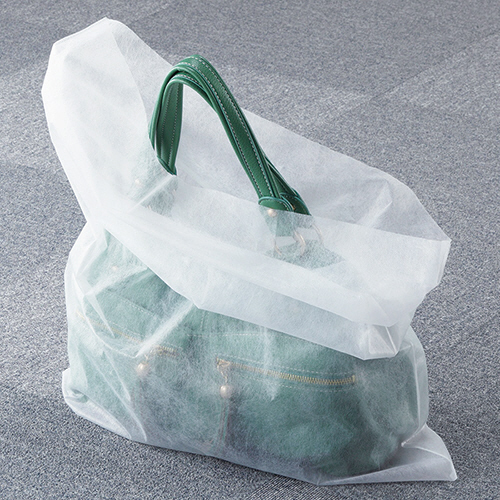 パッケージランドアパレル通販向けラッピング袋、不織布製白100枚大サイズ450×