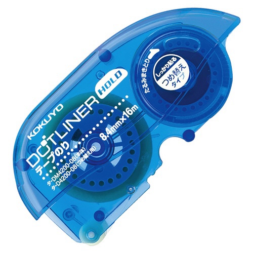 コクヨ　テープのり　ドットライナーホールド　しっかり貼るタイプ　つめ替え用　８.４ｍｍ×１６ｍ　タ－Ｄ４２００－０８ＮＸ１０　１パック（１０個）2