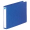 リヒトラブ　リングファイル　Ｂ５ヨコ　２穴　２００枚収容　背幅３５ｍｍ　藍　Ｆ－８３２　１冊